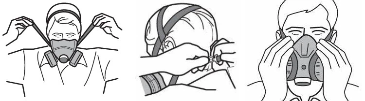 How to wear a half-face respirator correctly? How to wear a half-face respirator correctly?