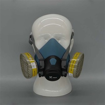 Gasblokerende halvt ansigtsspiece Respirator